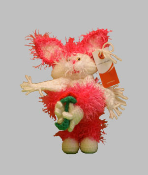 Авторская кукла игрушка, вязунчики,  Крольчиха (фото, фотография)