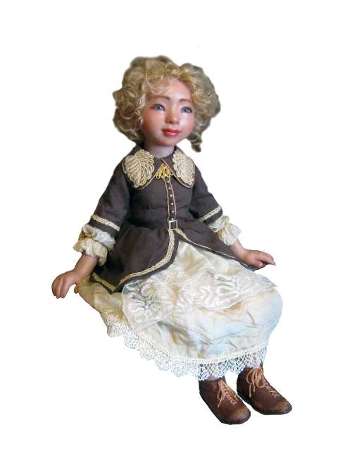 Коллекционная кукла Женни, ручная работа, автор Людмила Двинина (фото,фотография)