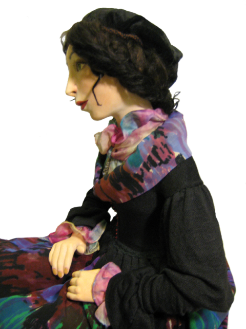 Авторская кукла ручной работы Тинатин, Людмила Двинина, (фото, фотография)